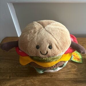 Jellycat Amuseables Plush Burger